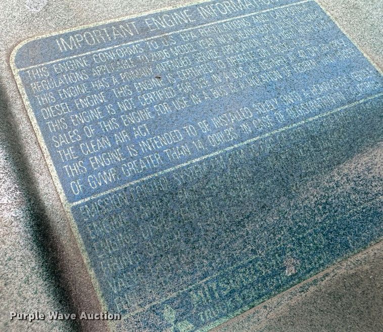 image for item KU9859 2007 Mitsubishi Fuso FE140  sprayer truck