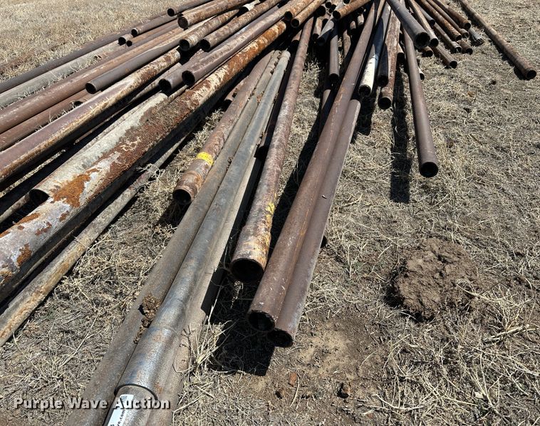 image for item KX9178 Approximately 100 joints of 2 3/8" oilfield pipe