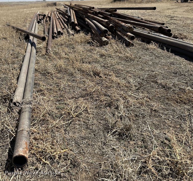 image for item KX9178 Approximately 100 joints of 2 3/8" oilfield pipe
