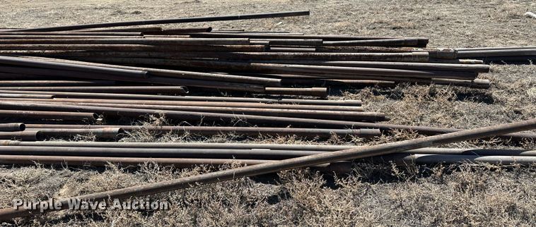 image for item KX9178 Approximately 100 joints of 2 3/8" oilfield pipe