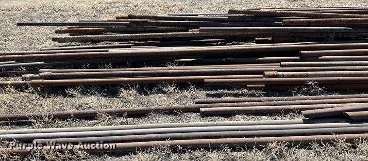 image for item KX9178 Approximately 100 joints of 2 3/8" oilfield pipe