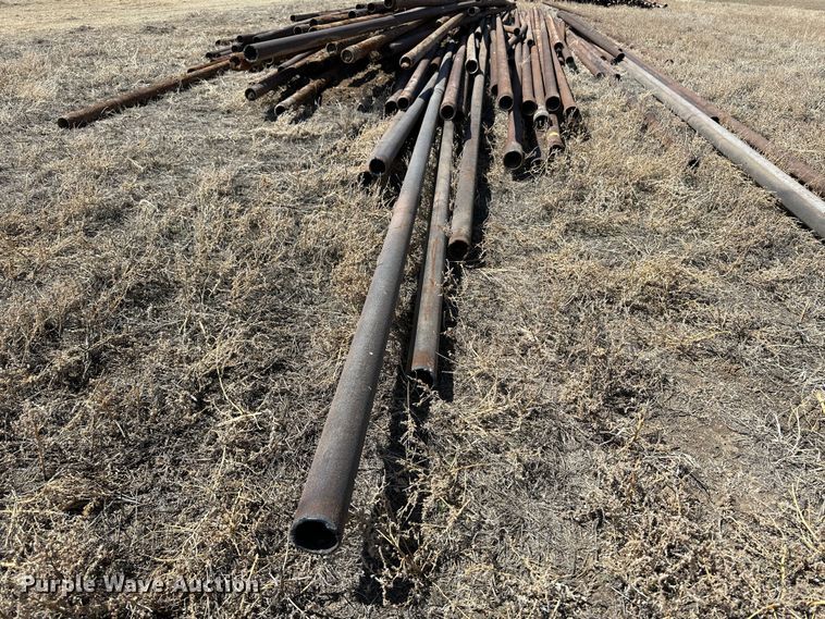 image for item KX9178 Approximately 100 joints of 2 3/8" oilfield pipe