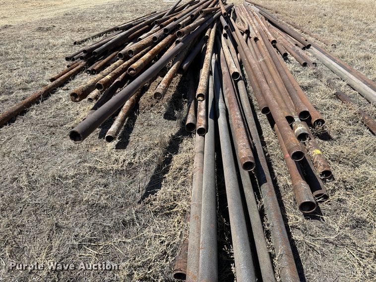 image for item KX9178 Approximately 100 joints of 2 3/8" oilfield pipe
