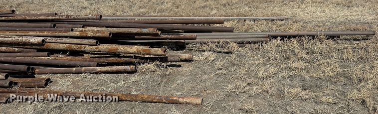 image for item KX9178 Approximately 100 joints of 2 3/8" oilfield pipe