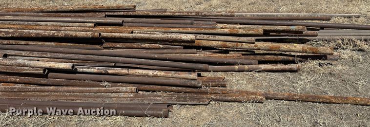 image for item KX9178 Approximately 100 joints of 2 3/8" oilfield pipe