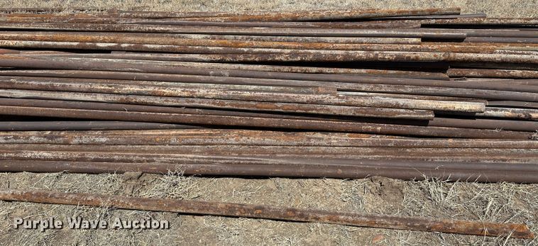 image for item KX9178 Approximately 100 joints of 2 3/8" oilfield pipe