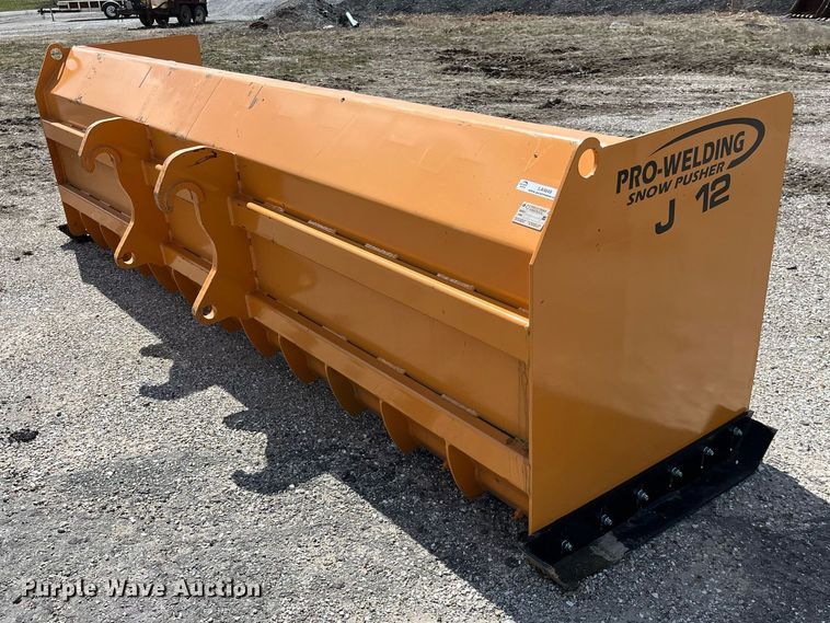 image for item LA9849 Industrias America J12  Pro-Welding Snow Pusher