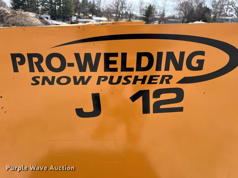 image for item LA9849 Industrias America J12  Pro-Welding Snow Pusher