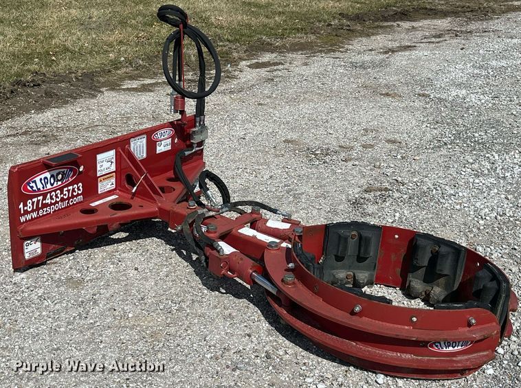 image for item LA9853 EZ Spotur  skid steer barrel handler