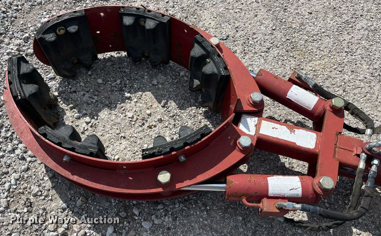 image for item LA9853 EZ Spotur  skid steer barrel handler