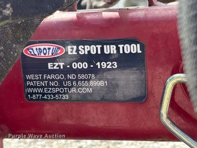 image for item LA9853 EZ Spotur  skid steer barrel handler