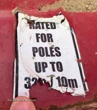 image for item LA9854 EZ Spotur  pole jack