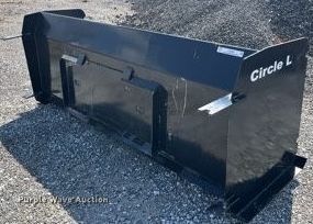 image for item LA9855 Circle L  skid steer snow pusher