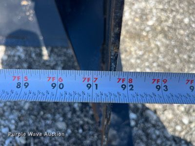 image for item LA9855 Circle L  skid steer snow pusher