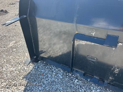 image for item LA9855 Circle L  skid steer snow pusher