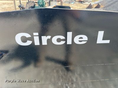image for item LA9855 Circle L  skid steer snow pusher