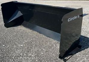 image for item LA9856 Circle L  skid steer snow pusher