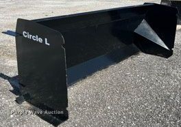image for item LA9856 Circle L  skid steer snow pusher