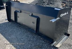 image for item LA9856 Circle L  skid steer snow pusher