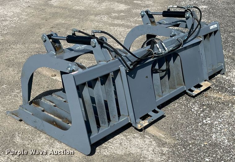 image for item LA9857 Skid steer grapple bucket