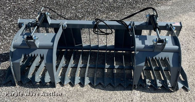image for item LA9858 Skid steer grapple bucket