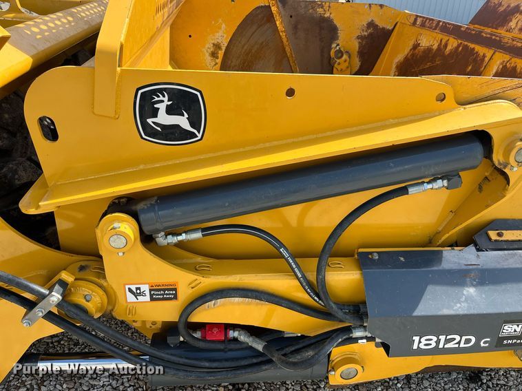 image for item LA9861 2019 John Deere 1812DC  scraper