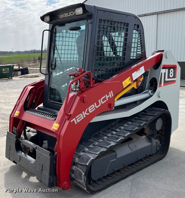 image for item LA9867 2015 Takeuchi TL8  tracked skid steer loader