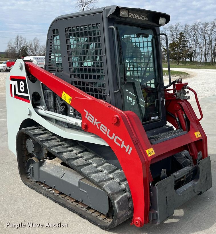 image for item LA9867 2015 Takeuchi TL8  tracked skid steer loader