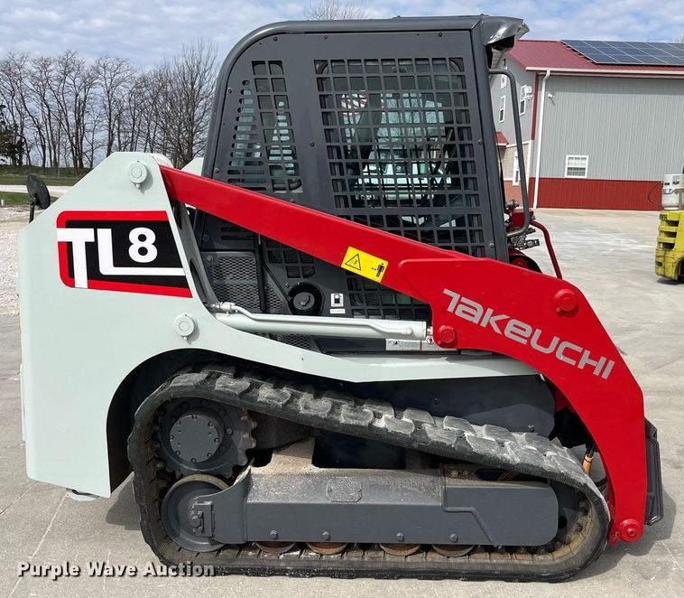 image for item LA9867 2015 Takeuchi TL8  tracked skid steer loader