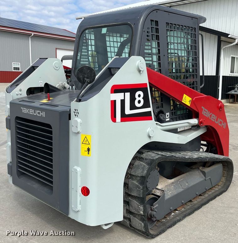 image for item LA9867 2015 Takeuchi TL8  tracked skid steer loader
