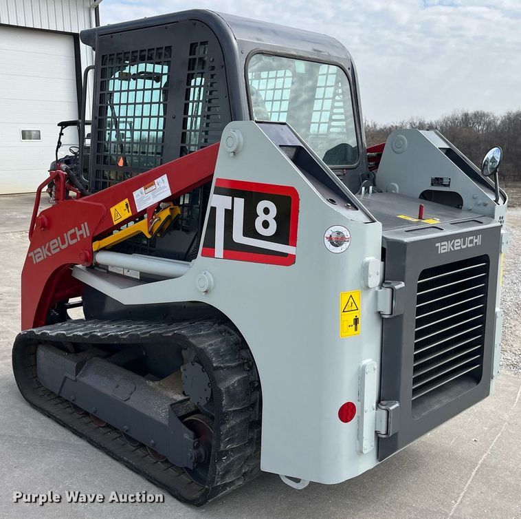 image for item LA9867 2015 Takeuchi TL8  tracked skid steer loader