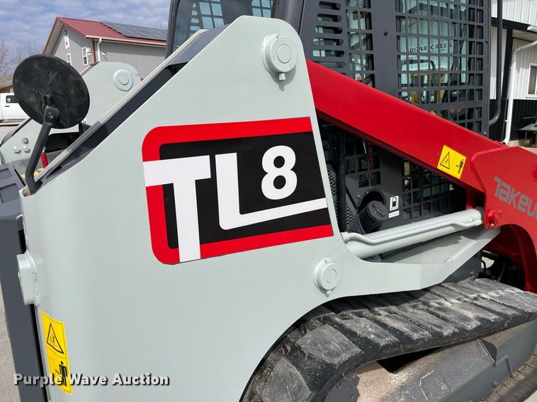 image for item LA9867 2015 Takeuchi TL8  tracked skid steer loader