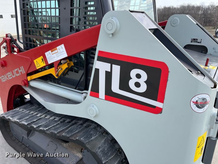 image for item LA9867 2015 Takeuchi TL8  tracked skid steer loader