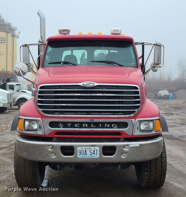 image for item LH9955 2006 Sterling L9500  crane truck