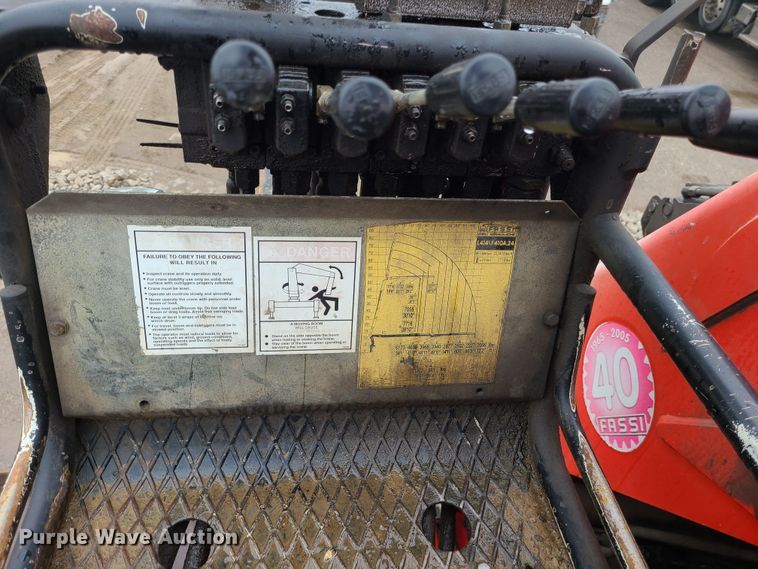 image for item LH9955 2006 Sterling L9500  crane truck