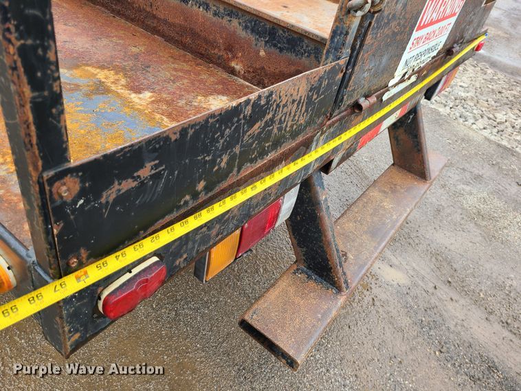 image for item LH9957 2017 Isuzu NPR  flatbed truck