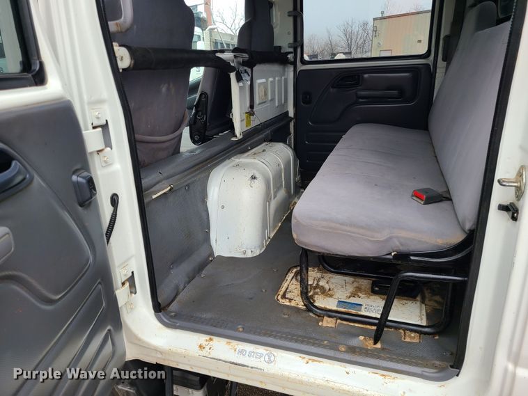 image for item LH9957 2017 Isuzu NPR  flatbed truck