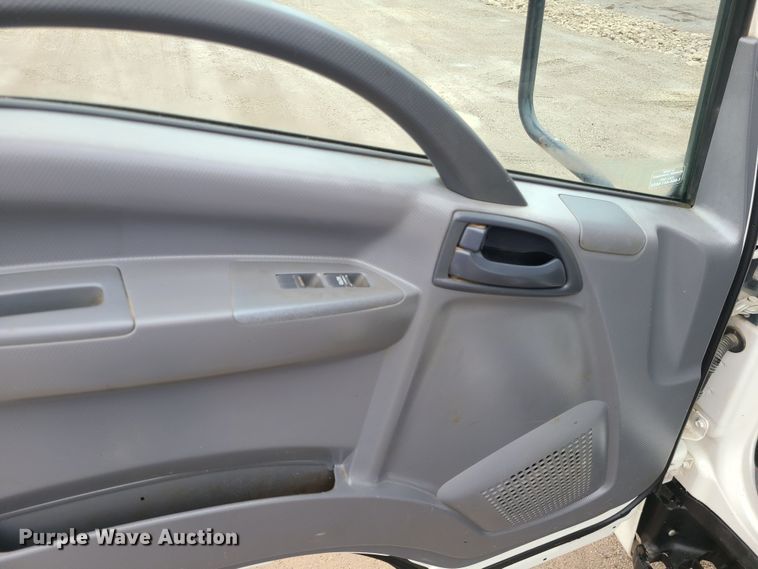 image for item LH9957 2017 Isuzu NPR  flatbed truck