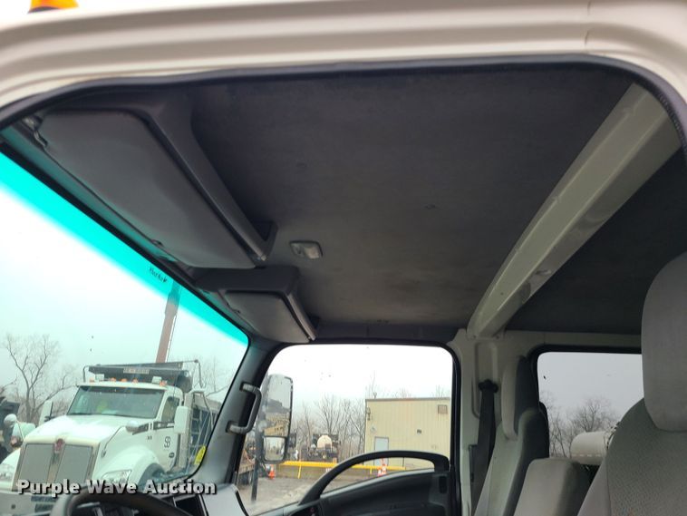 image for item LH9957 2017 Isuzu NPR  flatbed truck