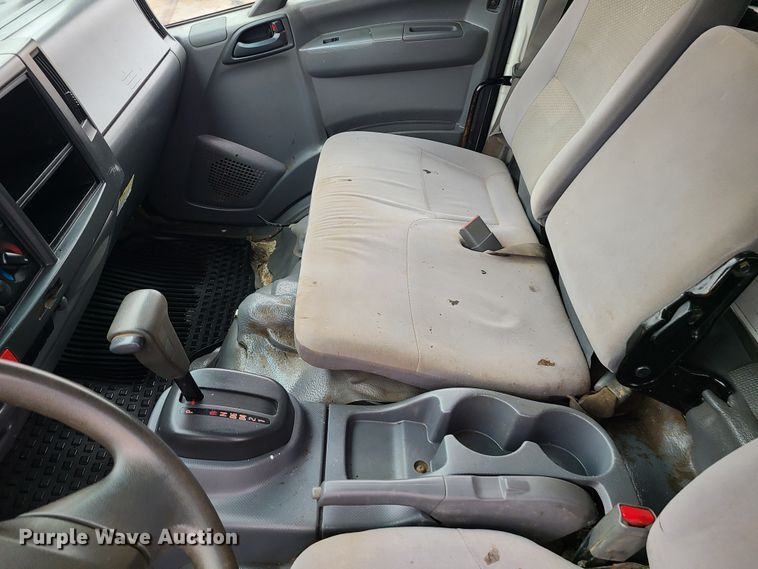 image for item LH9957 2017 Isuzu NPR  flatbed truck