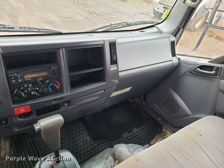 image for item LH9957 2017 Isuzu NPR  flatbed truck