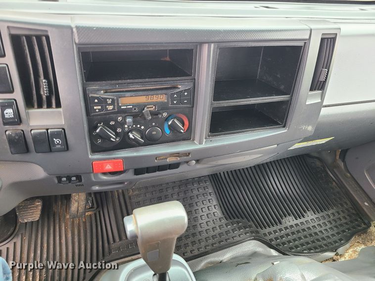 image for item LH9957 2017 Isuzu NPR  flatbed truck