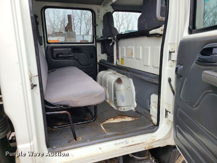 image for item LH9957 2017 Isuzu NPR  flatbed truck