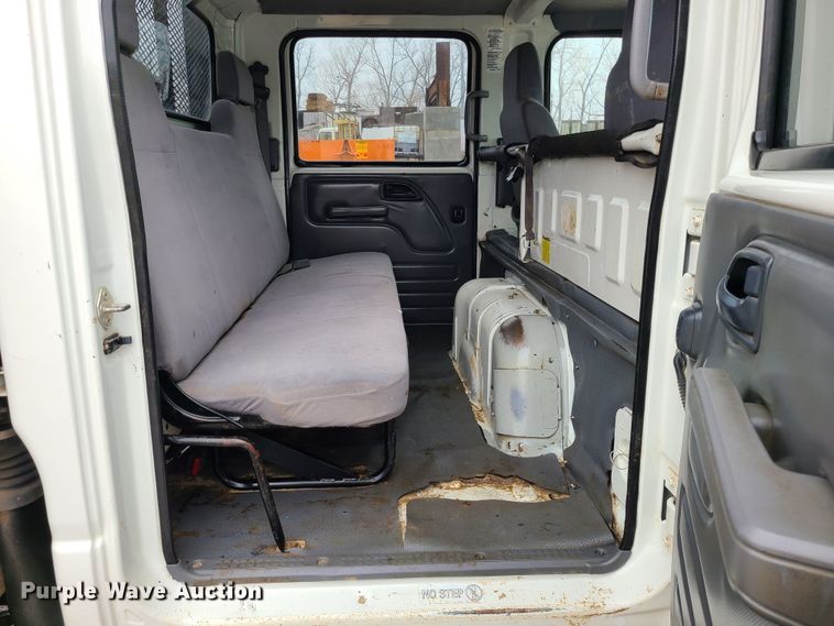 image for item LH9957 2017 Isuzu NPR  flatbed truck