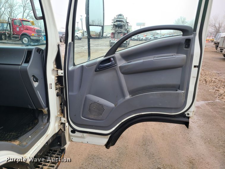 image for item LH9957 2017 Isuzu NPR  flatbed truck