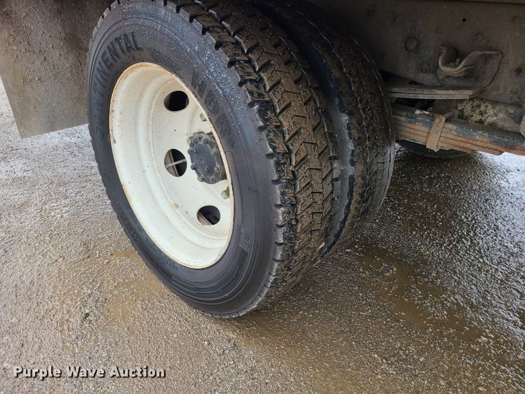 image for item LH9957 2017 Isuzu NPR  flatbed truck