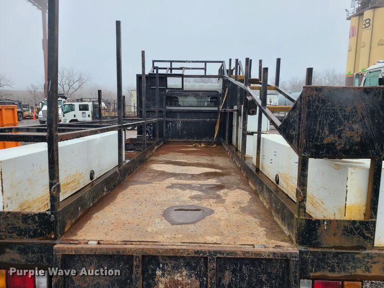 image for item LH9958 2018 Isuzu NPR  flatbed truck