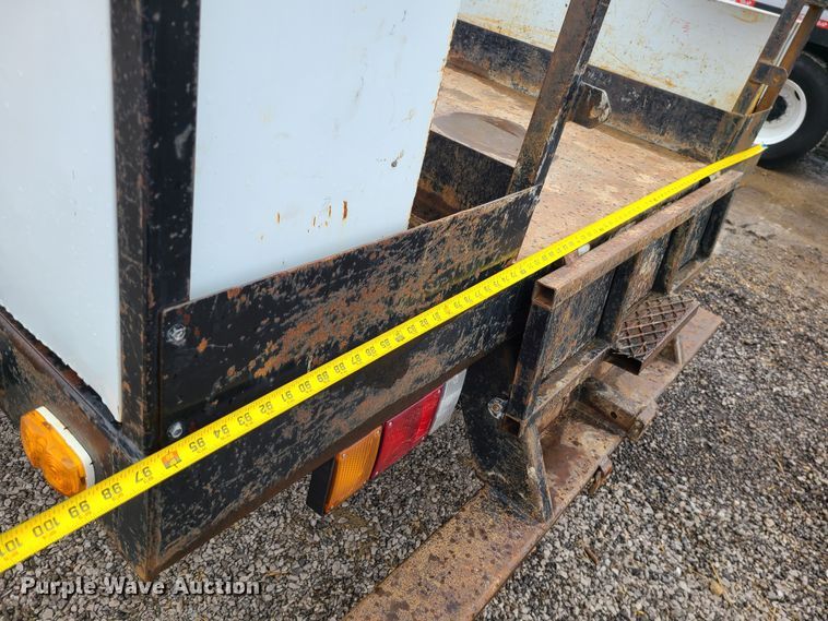 image for item LH9958 2018 Isuzu NPR  flatbed truck