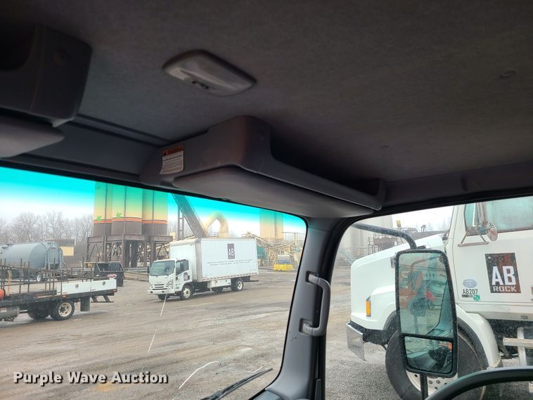 image for item LH9958 2018 Isuzu NPR  flatbed truck