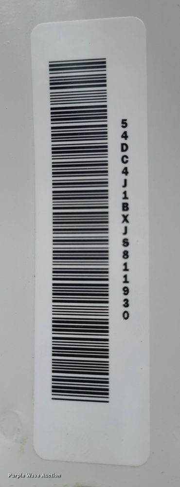 image for item LH9958 2018 Isuzu NPR  flatbed truck